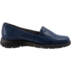 Polyester Loafers Trotters Universal W - Navy Mini Dot