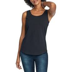 Nic And Zoe Shirt Tail Perfect Tank Top - Black Onyx