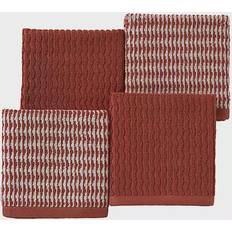 Red Dishcloths SKL Home Longborough Dishcloth Red (30.48x30.48)