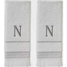 Guest Towels on sale SKL Home Casual Monogram N Guest Towel White (66.04x40.64cm)