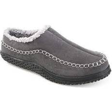 Faux Fur - Men Slippers & Sandals Vance Co. Godwin - Grey