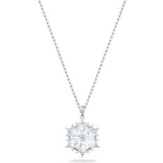 Necklace women Swarovski Magic Snowflake Pendant Necklace - Silver/Transparent