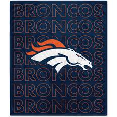 Pegasus Denver Broncos Echo Plush Blanket