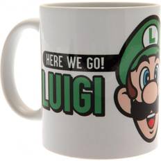 Nintendo Super Mario Here We Go Luigi Tasse & Becher 32cl