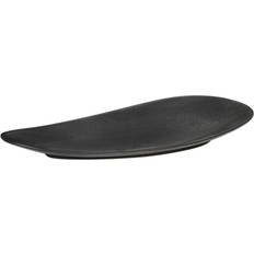 Grau Servierplatten Broste Copenhagen Limfjord Ceramic Servierplatte