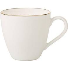 Porcelana Tazas de café espresso Villeroy & Boch Anmut Gold Blanco Taza de café espresso