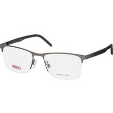 HUGO BOSS HG 1142 R80 small, including lenses, SQUARE Glasses, MALE