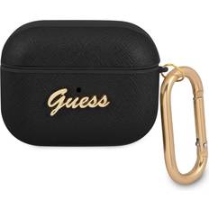 Guess Tilbehør til høretelefoner Guess AirPods Pro Cover Saffiano Sort