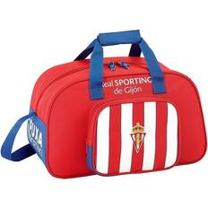 Rojo Bolsos de deporte Safta Real Sporting de Gijón-Bolsa de Deporte Real Sporting de Gijón Rojo Blanco (40 x 24 x 23 cm)