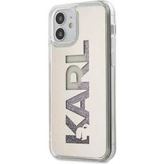 iPhone 12 Mini Skal Liquid Glitter Silver