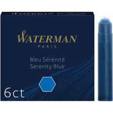 Patroner til fyldepen Waterman Waterman Ink Cartridge International Serenity Blue (former: FloridaBlue) (6)