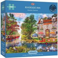 Gibsons Riverside Inn Jigsaw Puzzle 1000 Pieces