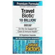 Système Immunitaire Santé intestinale Natural Factors Travel Biotic 10 Billion 60 pcs