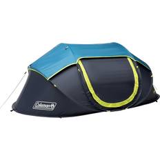 Coleman pop up tent Coleman 2 Person Pop-Up Tent with Dark Room Technology