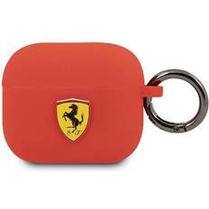 Ferrari Tilbehør til høretelefoner Ferrari Skal AirPods 3 Silicone Röd