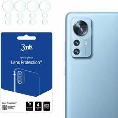 Protecteurs d'Écran 3mk Hybrid Glass Camera Lens Protector for Xiaomi 12 Pro - 4 Pcs