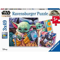 Star Wars Classic Jigsaw Puzzles Ravensburger Star Wars The Mandalorian 3 x 49 Pieces