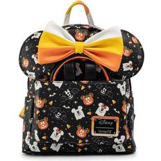 Loungefly Rugzakken Loungefly Disney Mickey and Minnie Spooky Halloween Backpack + Headband set - black