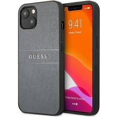 Guess GUHCP13SPSASBGR iPhone 13 mini 5.4 quot pilkas pilkas Saffiano dirželis