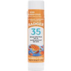 Kids mineral sunscreen Badger SPF 35 Kids Mineral Sunscreen Face Stick 0.65 oz