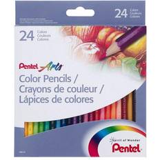 24 Coloured Pencils Pentel Färgpennor 24-set