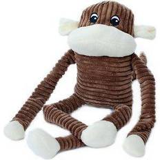 ZippyPaws Spencer Crinkle Monkey Dog Toy, Brown, Extra Large Extra Large