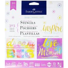 Faber-Castell Crafts Faber-Castell Mixed Media Stencils inspiration 10 pieces