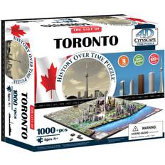 4D Cityscape Toronto Canada History Over Time Puzzle