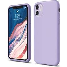 Lip silicone Elago elago silicone case compatible with iphone 11 case (lavender) premium liquid silicone, raised lip (screen & camera protection) 3 layer