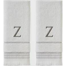SKL Home Casual Monogram Z Guest Towel White (66.04x40.64cm)