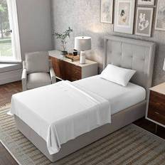 Twin Bed Sheets Purity Home Deep Pocket Bed Sheet White (243.84x167.64)