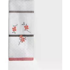 SKL Home Coral Garden Guest Towel White (66.04x40.64cm)