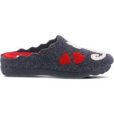 Lana Pantofole da Esterno Spring Step Flexus Pennelopie - Navy