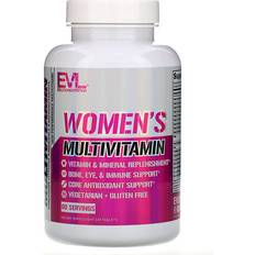 Beta-Alanine Vitamins & Minerals Evlution Nutrition Women's Multivitamin 120