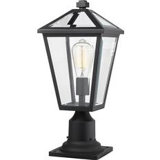 Black Lamp Posts Z-Lite Talbot Lamp Post 18.2"