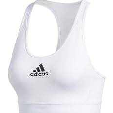 Adidas Don't Rest Alphaskin Padded Bra - White/Blac