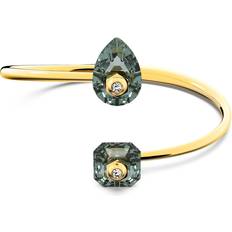 Gris Pulseras Swarovski Numina Bangle Bracelet - Gold/Grey/Transparent