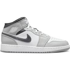 Nike air mid NIKE Air Jordan 1 Mid M - Light Smoke Grey/Anthracite/White