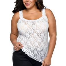 Hanky Panky Plus Size Signature Lace Classic Cami - White