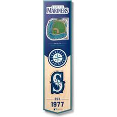 YouTheFan Seattle Mariners 3D Stadium View Banner