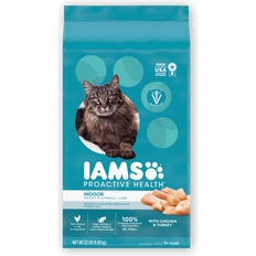 IAMS Proactive Health Adult Indoor Weight & Hairball Care with Chicken & Turkey 10