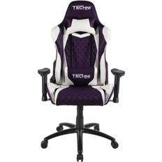 Gaming Chairs Techni Sport TS52 Ergonomic High Back Racer Style Gaming Chair Purple/White