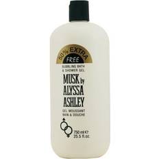 Alyssa Ashley Musk Bubbling Bath & Shower Gel 750ml