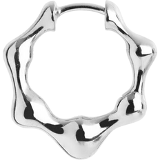 Maria Black Milla 11 Huggie Earring - Silver