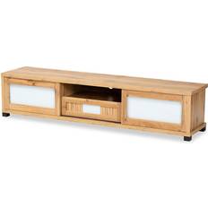 Wood TV Benches Baxton Studio Gerhardine TV Bench 70.9x15.4"