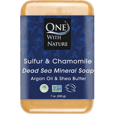 One With Nature Dead Sea Minerals Soap Sulfur & Chamomile 200g