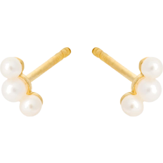 Pernille Corydon Ocean Earsticks - Gold/Pearls