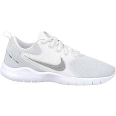 Supinación Zapatillas de Running Nike Flex Experience RN 10 W - White/PlatinumTint/Light Smoke Grey/Metallic Silver