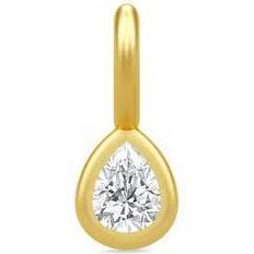 Gul Charms & Vedhæng Julie Sandlau Finesse Pendant - Gold/Transparent