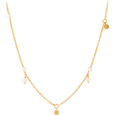 Pernille Corydon Ocean Necklace - Gold/Pearls